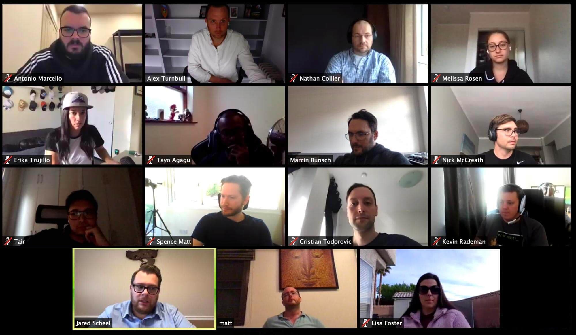 Our team checking in from around the globe