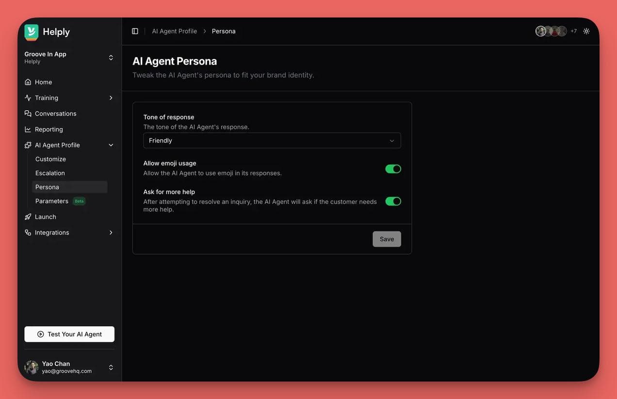best-ai-tools-for-customer-support-teams-helply-ai-actions-feature