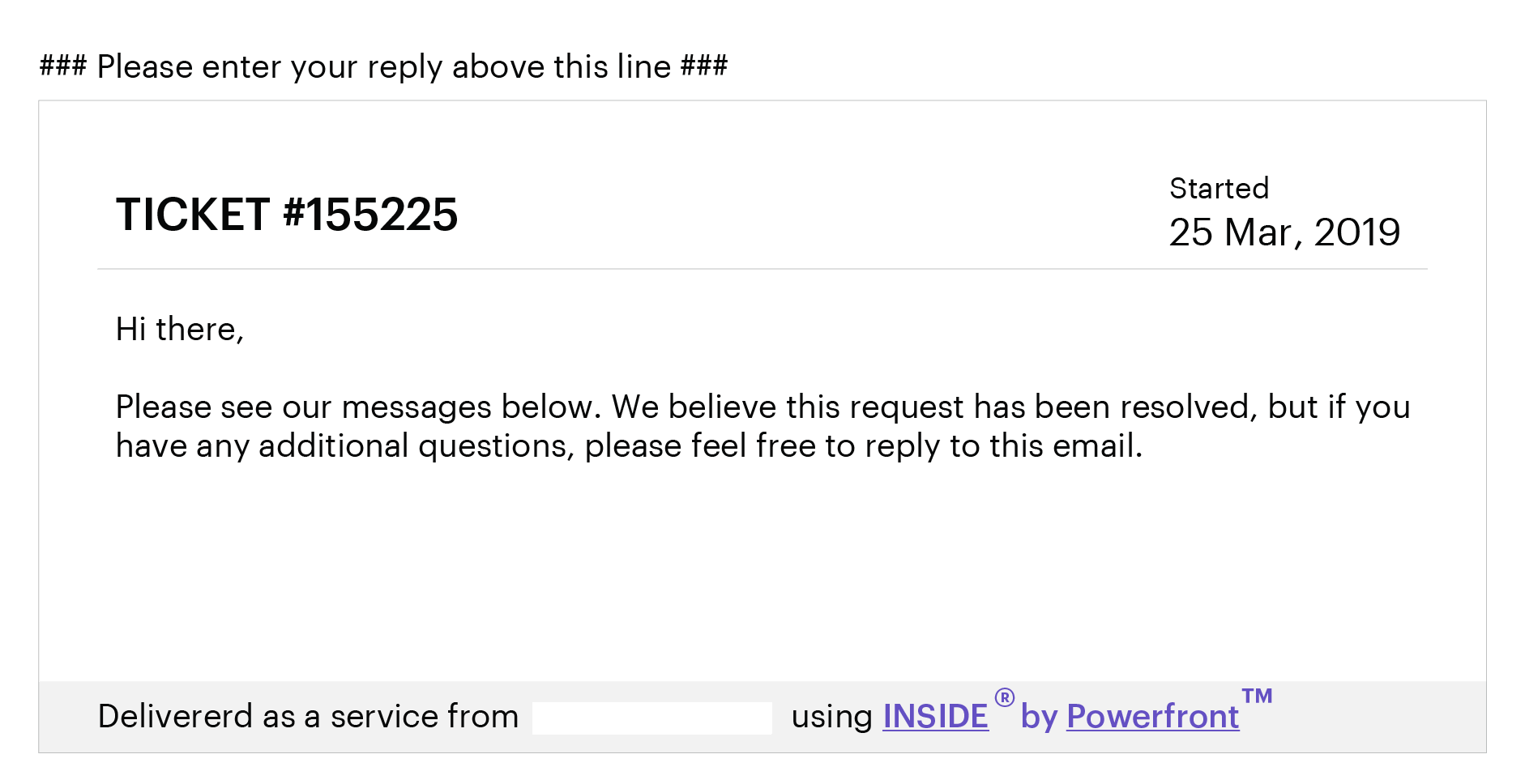 bad customer experience example