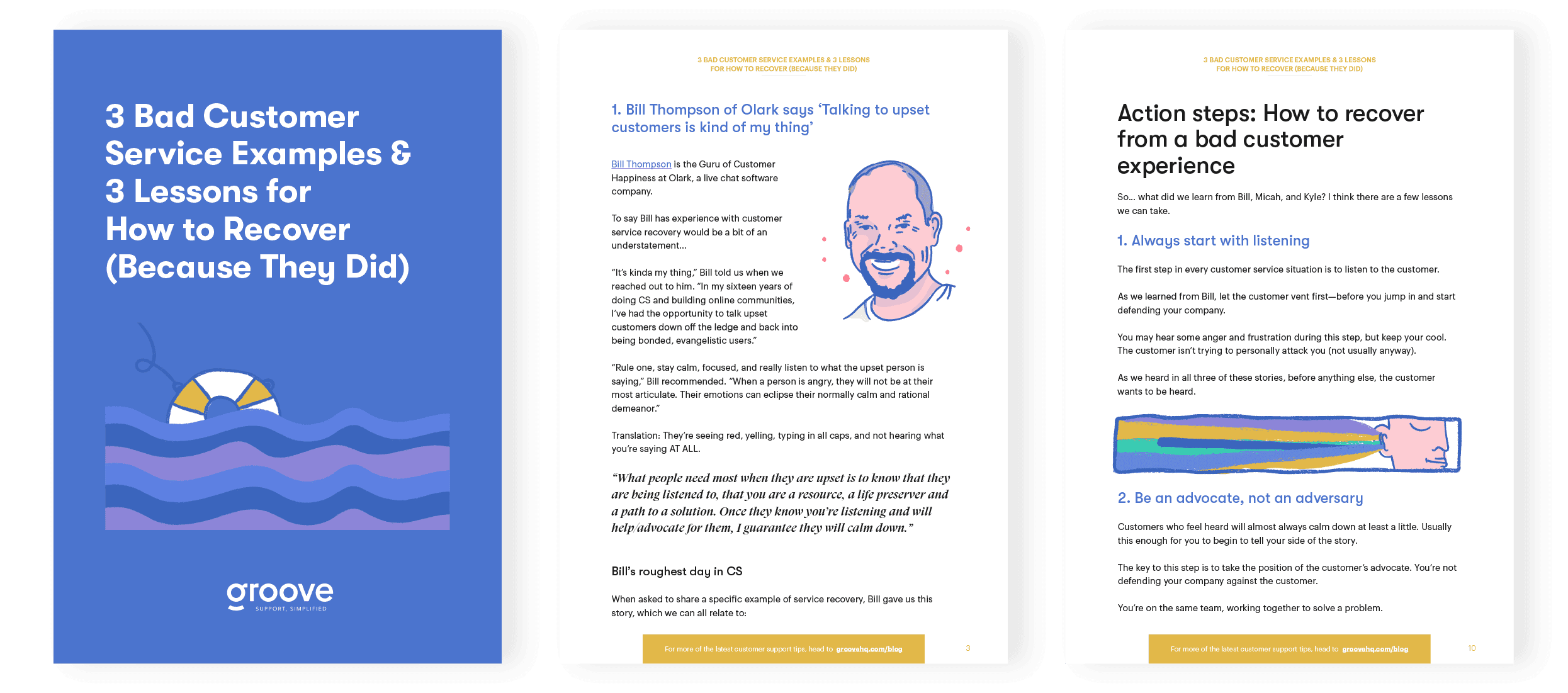Download the PDF version of this article to keep in your back pocket (or on your desktop) to help with challenging customer situations.