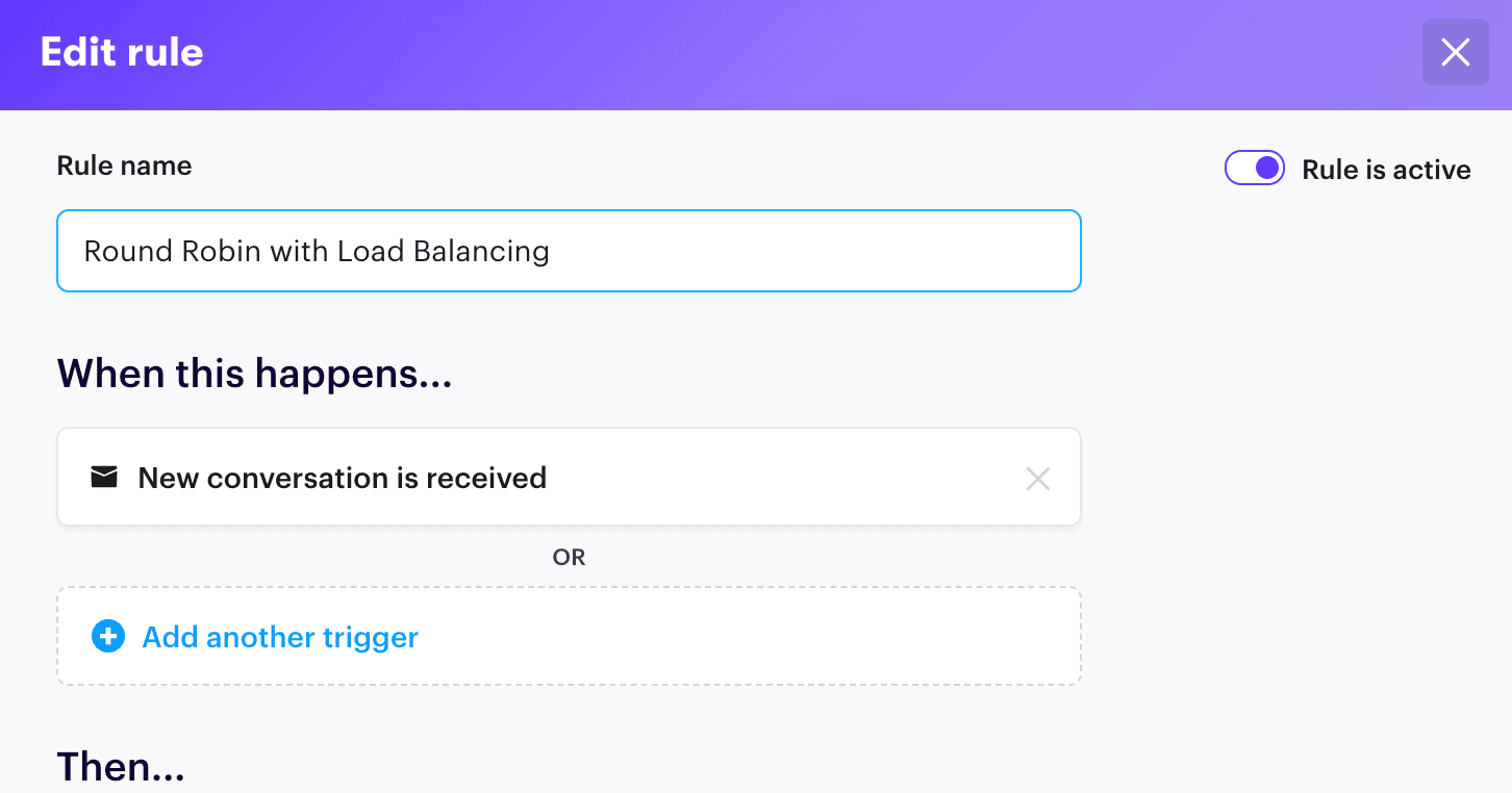 Features within a help desk set it apart from standard email tools like Gmail. These include automation rules.