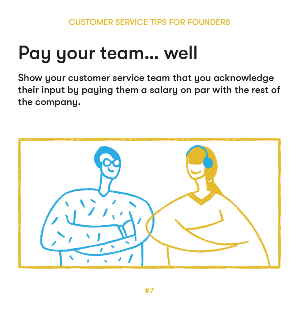 customer service tips 7 pay your team well