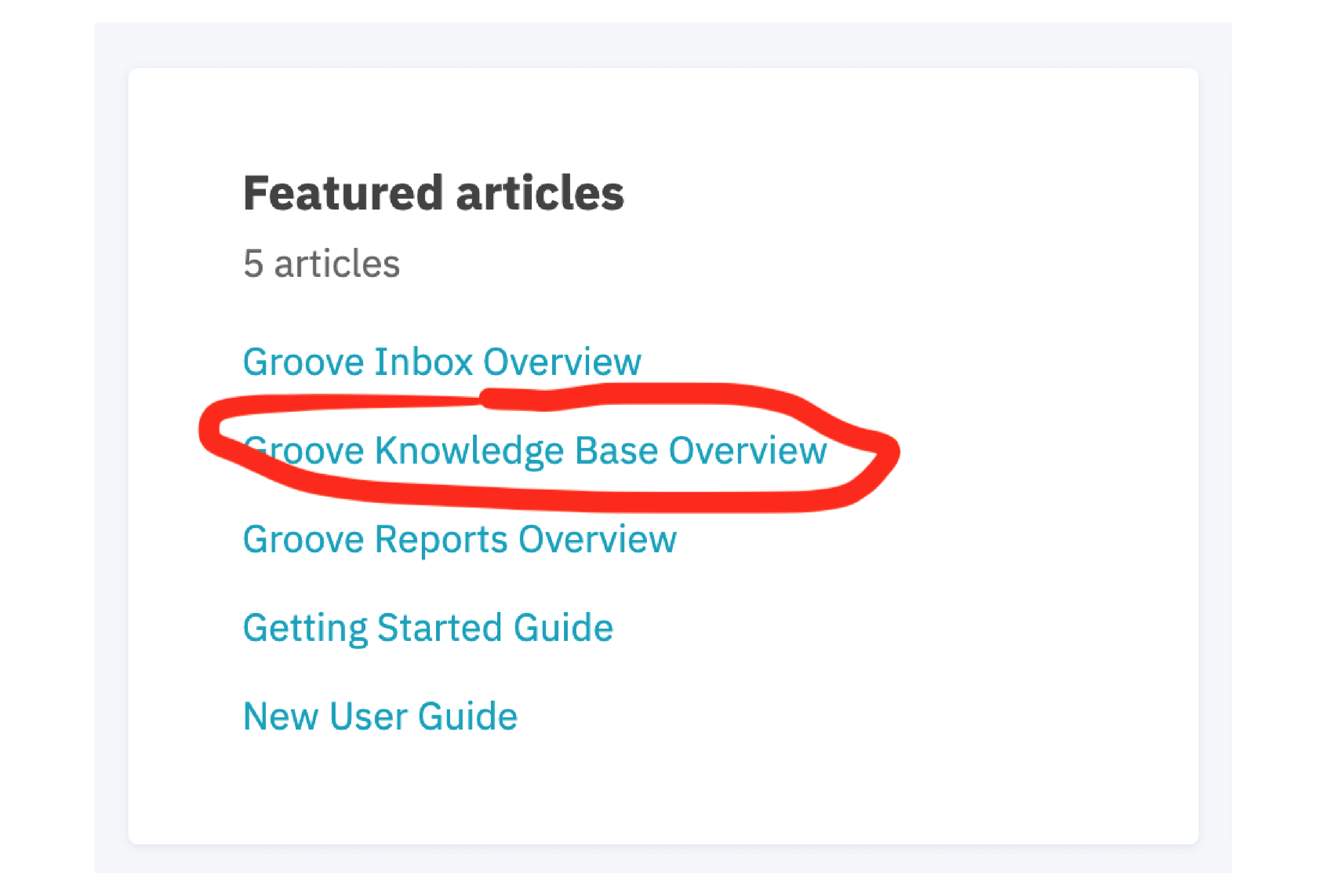 knowledge base example of lazy but passable design