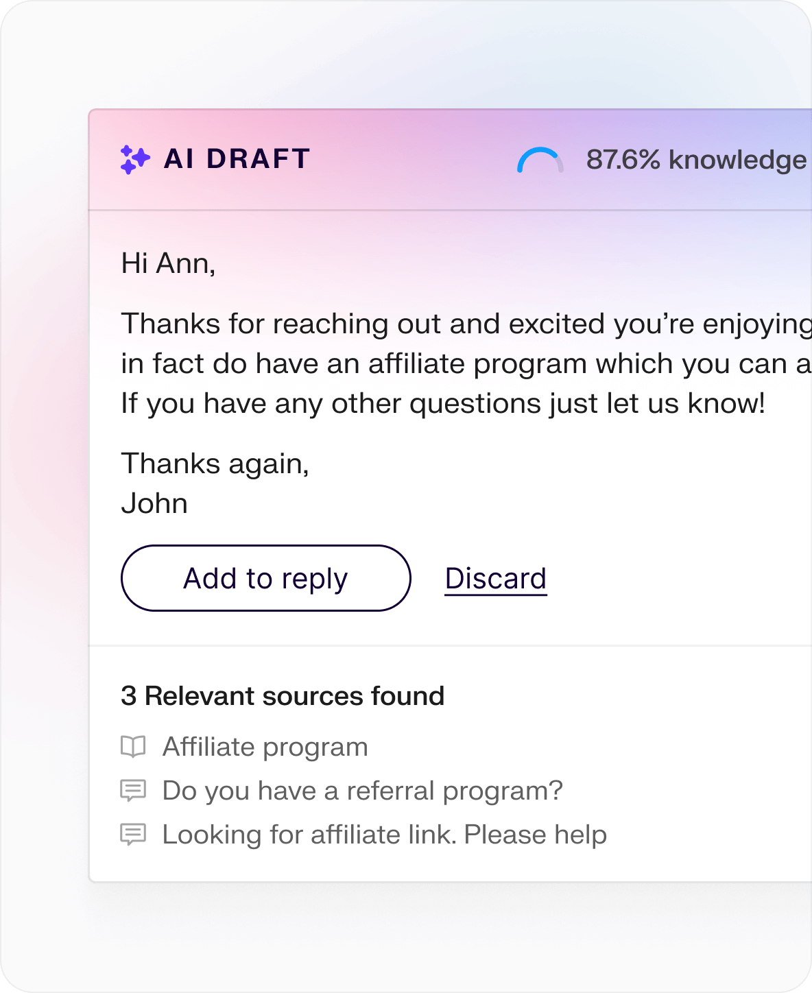 ai draft