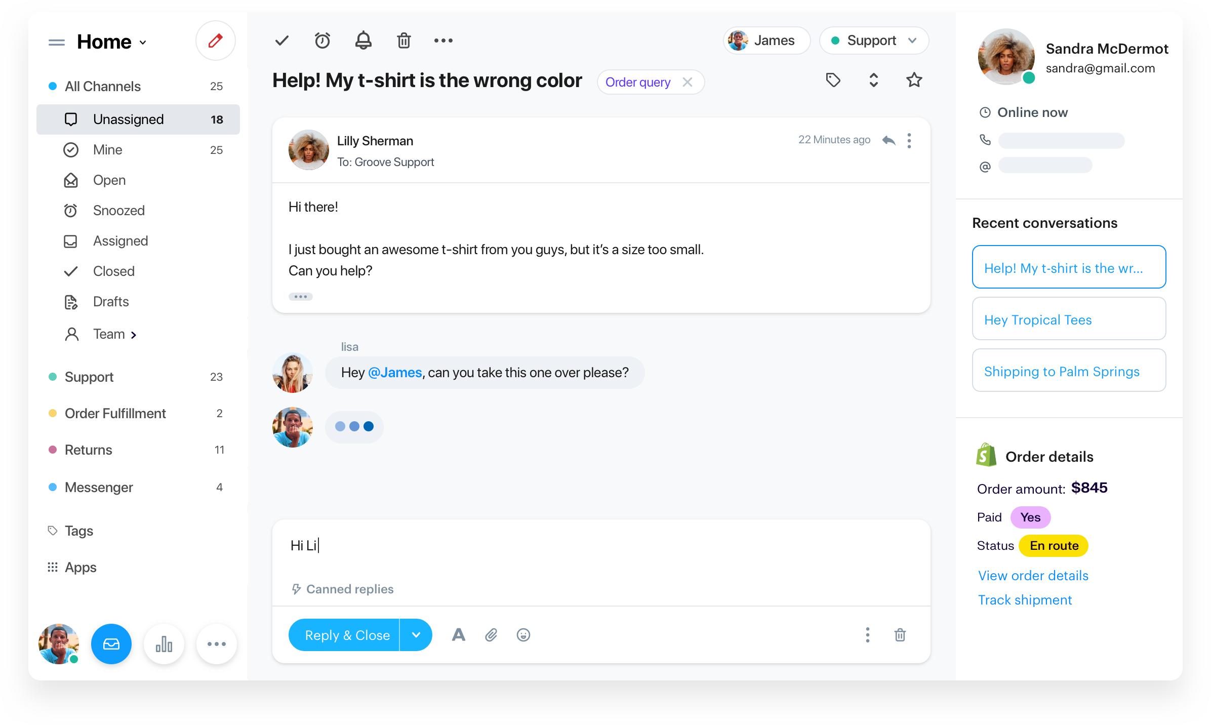 Groove | Shared Inbox and Knowledge Base software for growing teams